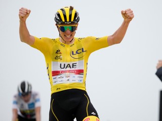 Tadej Pogačar vyhral 17. etapu na Tour de France 2021.
