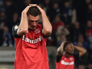 Hráč Leverkusenu Patrik Schick