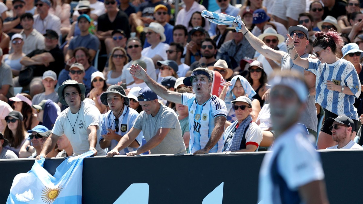 Fanúšikovia počas Australian Open 2026. 