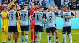 Futbalisti ŠK Slovan Bratislava.