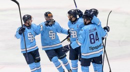 Hokejisti HC Slovan Bratislava.