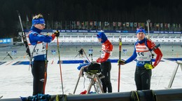 Slováci pred pretekami v Novom Meste na Morave.