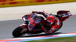 Španielsky motocyklový pretekár Marc Marquez z tímu Ducati.