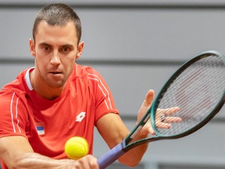 Srbský tenista Laslo Djere.