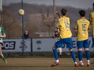 Momentka zo zápasu Fiľakovo - Kalinovo.