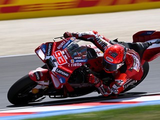 Španielsky motocyklový pretekár Marc Marquez z tímu Ducati.
