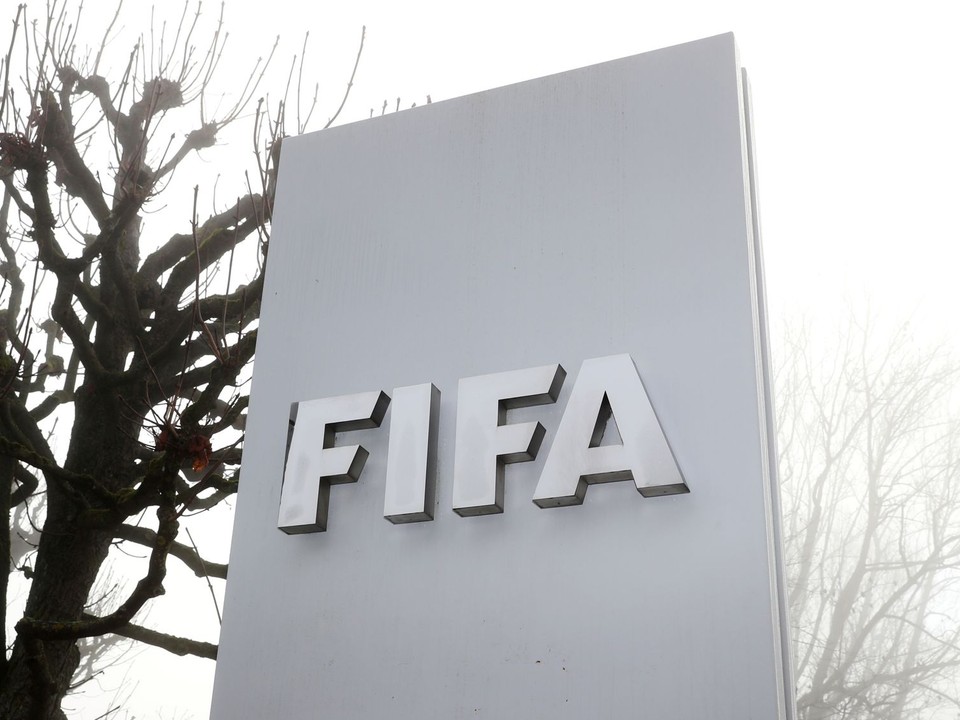 Logo FIFA. 