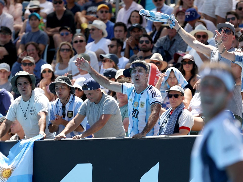 Fanúšikovia počas Australian Open 2026. 