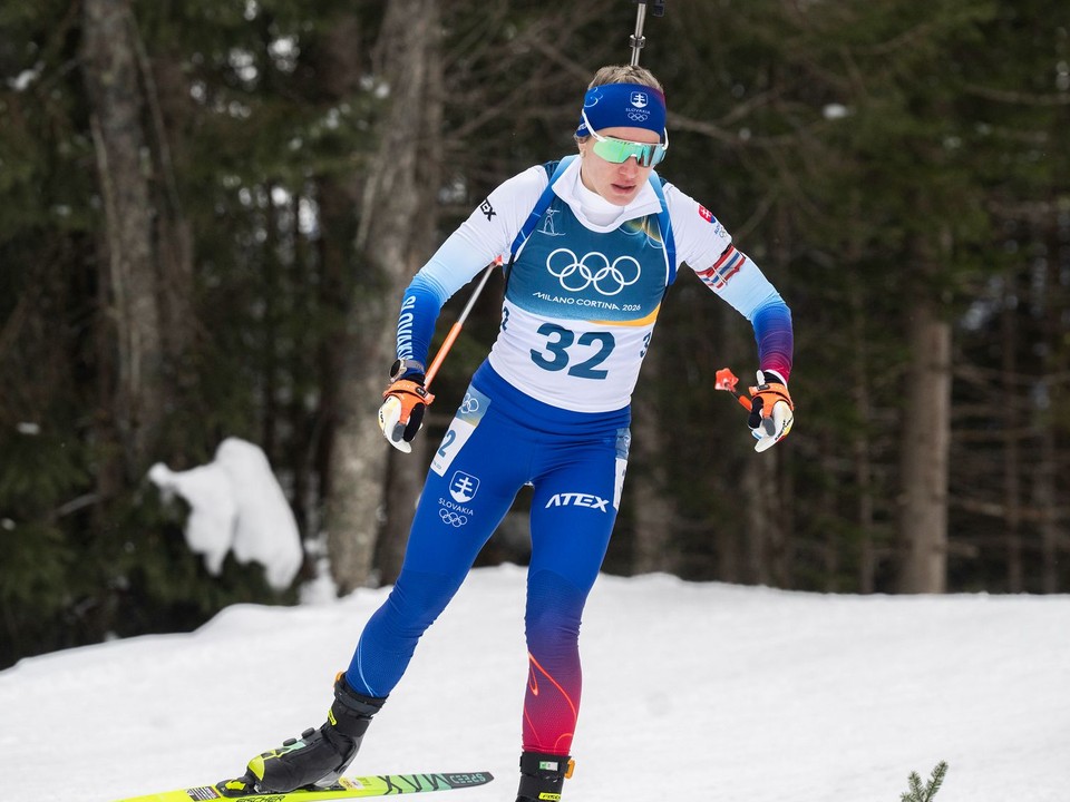 Slovenská biatlonistka Paulína Bátovská Fialková.