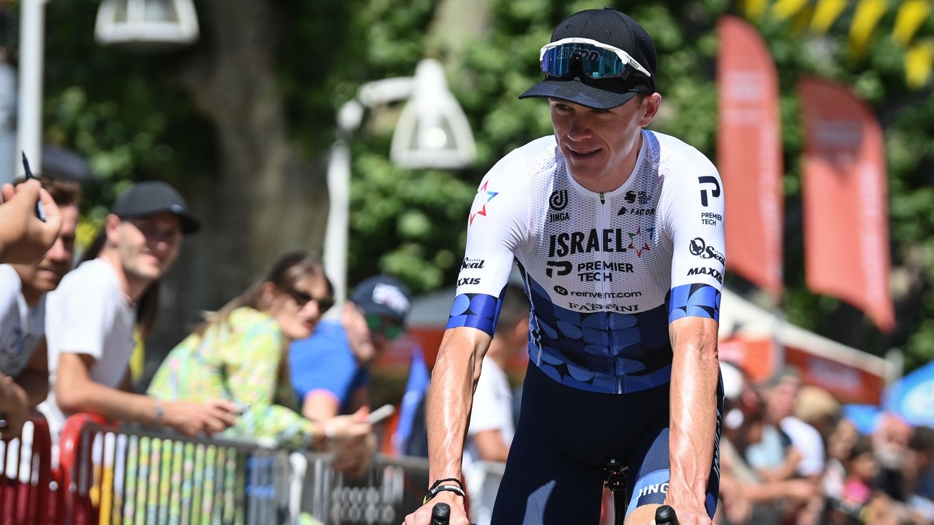 Štvornásobný víťaz Tour de France 
Chris Froome.