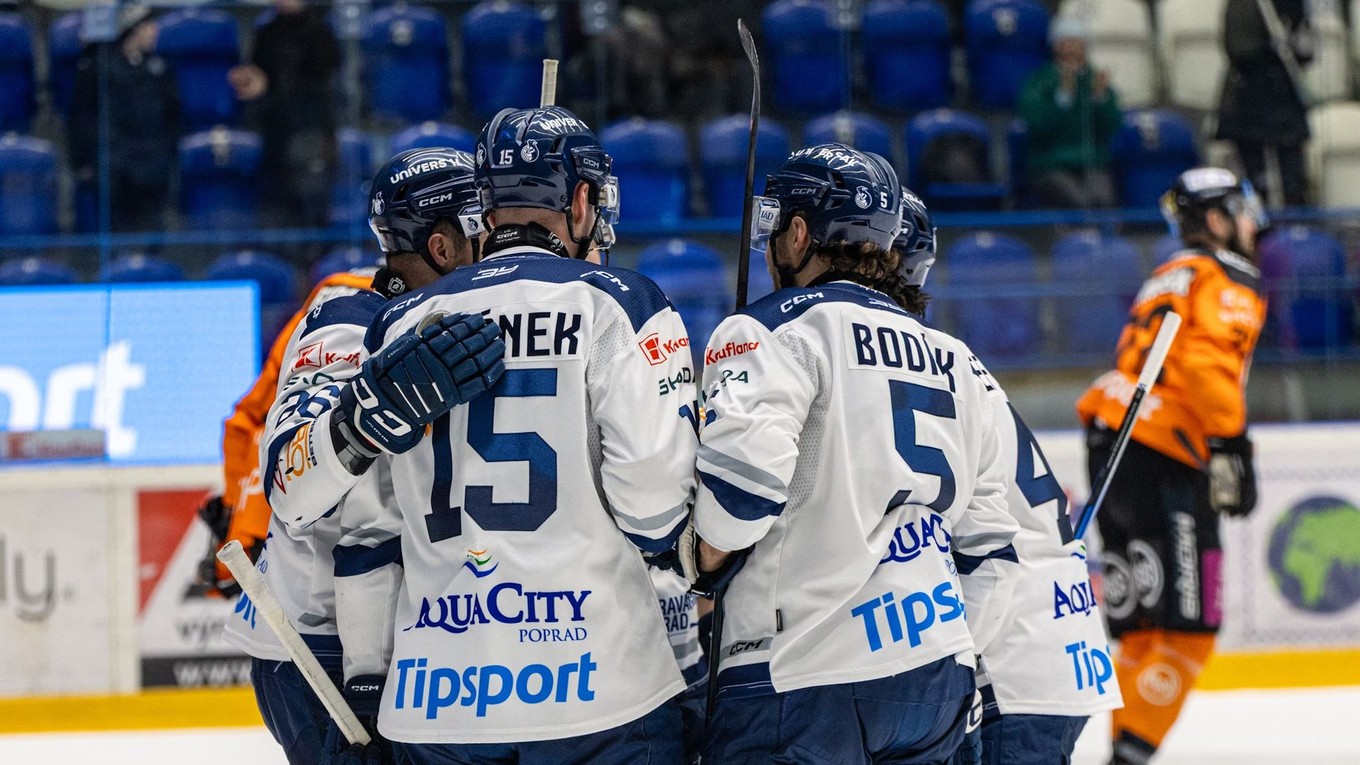 Hráči HK Poprad
