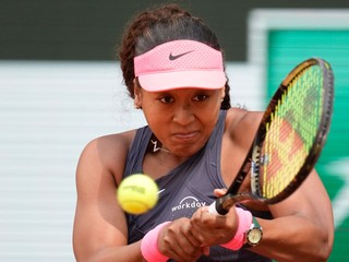 Japonská tenistka Naomi Osaková počas Roland Garros 2024.