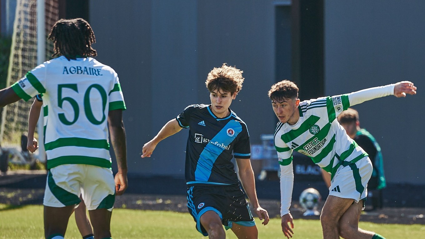 Fotka zo zápasu Celtic U19 - ŠK Slovan Bratislava U19.