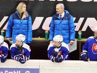 Slovenské hokejistky. 