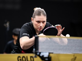Slovenská stolná tenistka Tatiana Kukuľková.
