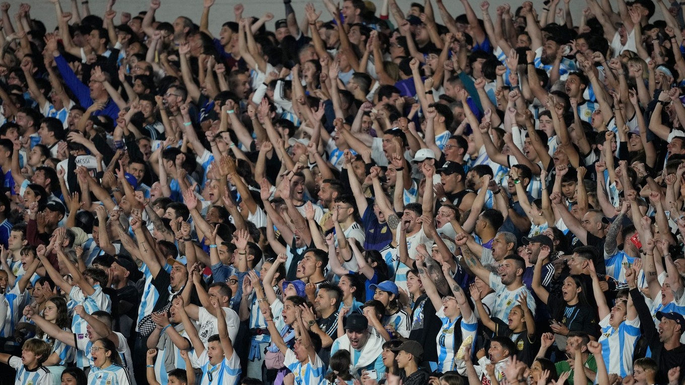 Fanpšikovia Argentíny.