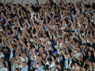 Fanpšikovia Argentíny. 