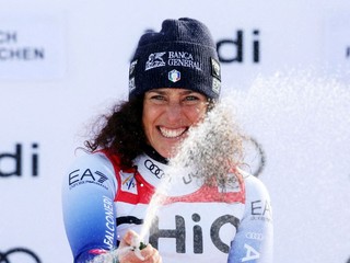 Talianska lyžiarka Federica Brignoneová.
