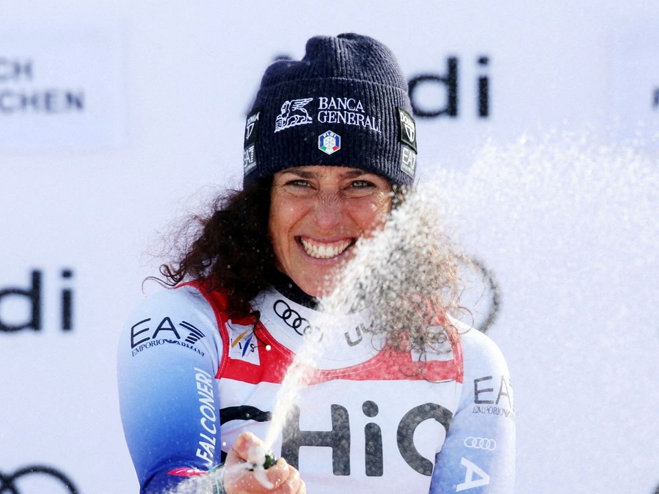 Talianska lyžiarka Federica Brignoneová.