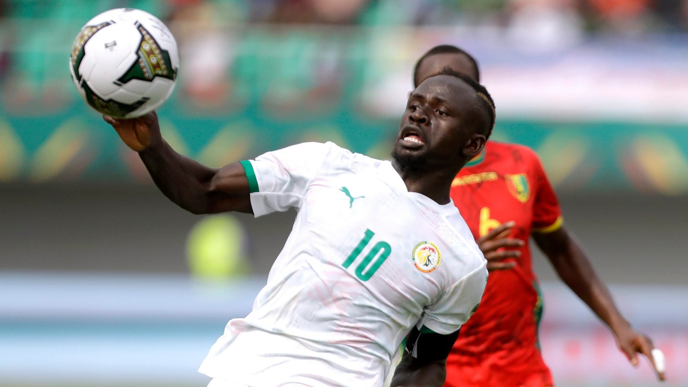 Senegalský útočník Sadio Mané.