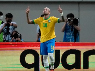 Brazílsky futbalista Neymar.