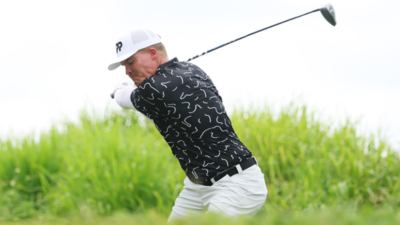 Slovenský golfista Tadeáš Teťák.