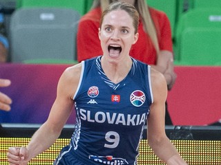 Slovenská basketbalistka Terézia Páleníková.
