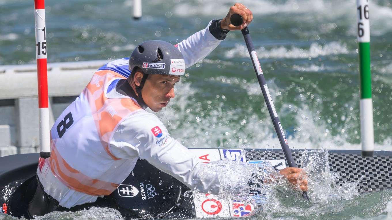 slovenský vodný slalomár Matej Beňuš