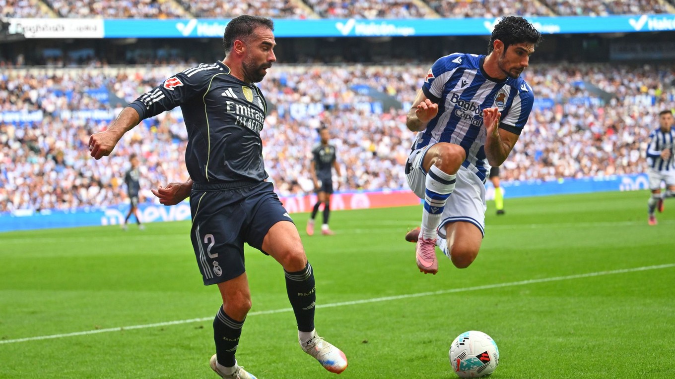 Raul Asencio (vľavo) v drese Realu Madrid