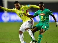 Momentka zo zápasu Kolumbia - Senegal na MS vo futbale U20. 