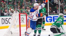 Momentka zo zápasu Dallas - Edmonton