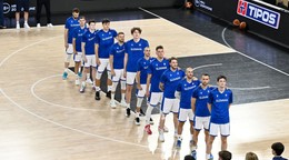 Slovenskí basketbalisti.
