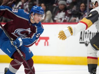 Maroš Jedlička v drese Colorado Avalanche.