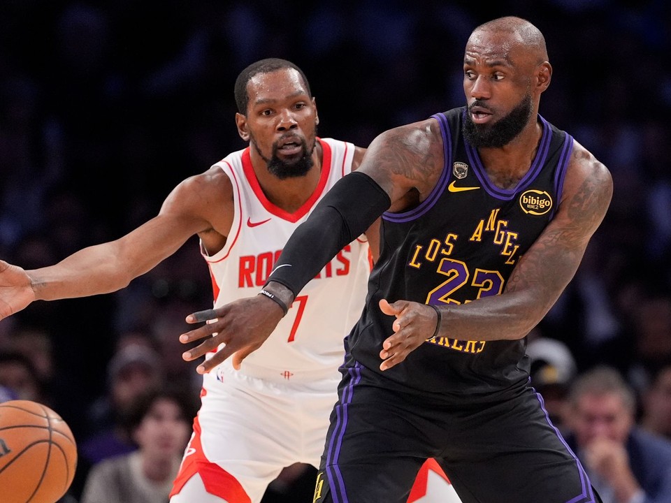 LeBron James a Kevin Durant