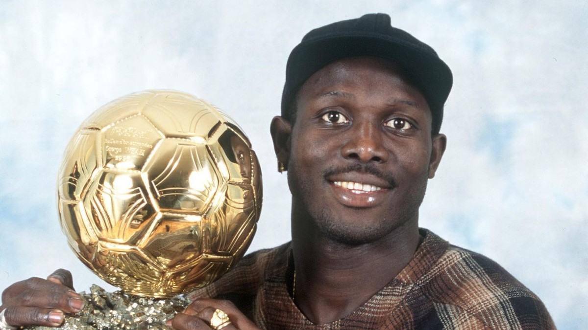 George Weah so Zlatou loptou