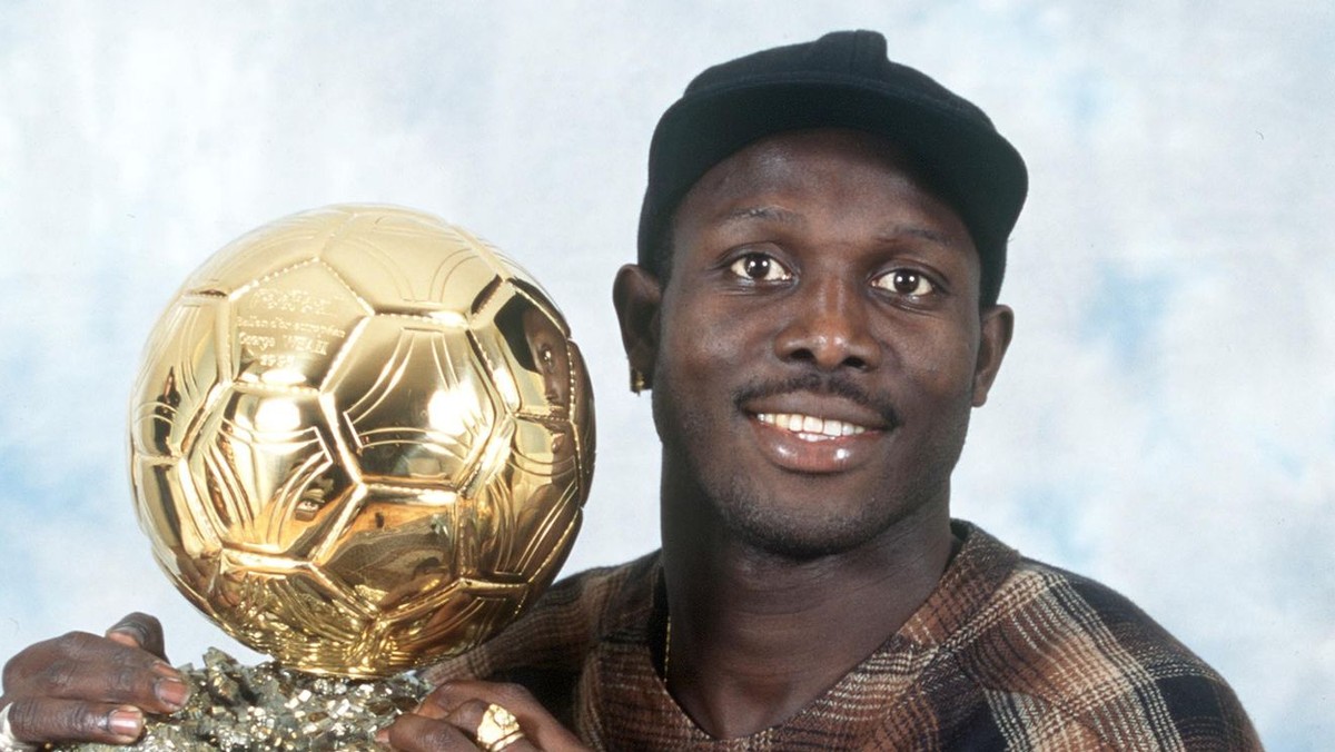 George Weah so Zlatou loptou