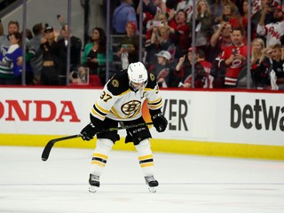 Patrice Bergeron po vypadnutí Bostonu Bruins z play off.