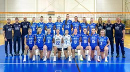 Slovenské volejbalistky.