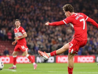 Momentka zo zápasu Middlesbrough - Ipswich