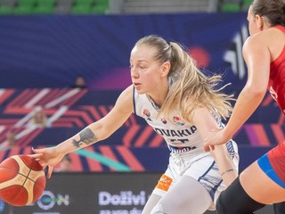 Slovensko - Srbsko: ONLINE prenos z ME v basketbale žien 2023.