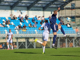 Momentka zo zápasu Spišská Nová Ves - Poprad.