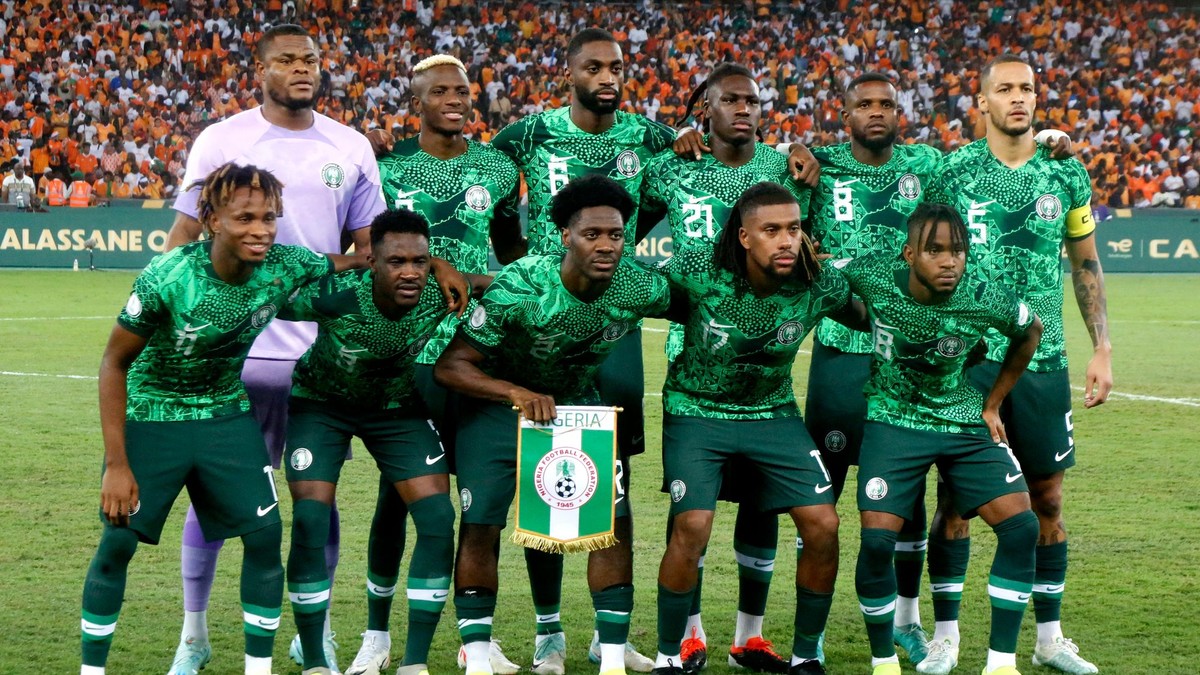 Futbalisti Nigérie. 