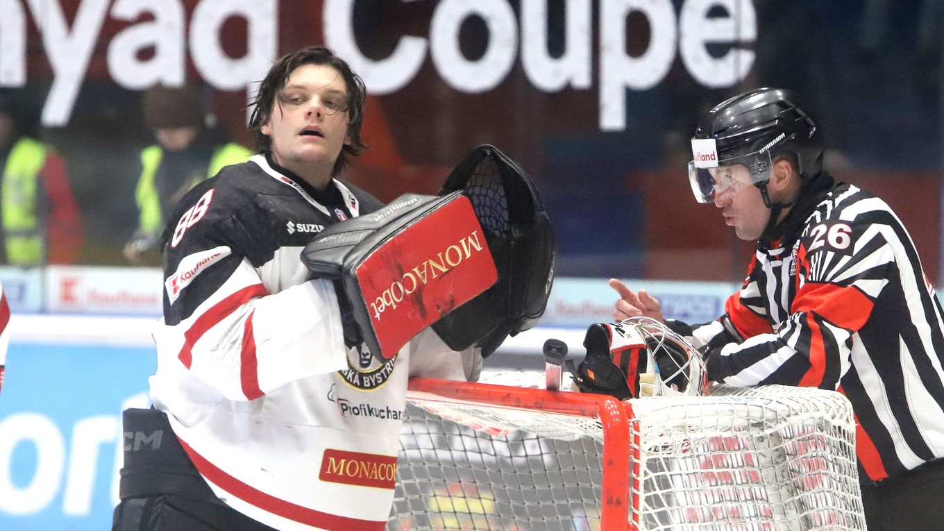 Brankár Banskej Bystrice Eugen Rabčan.