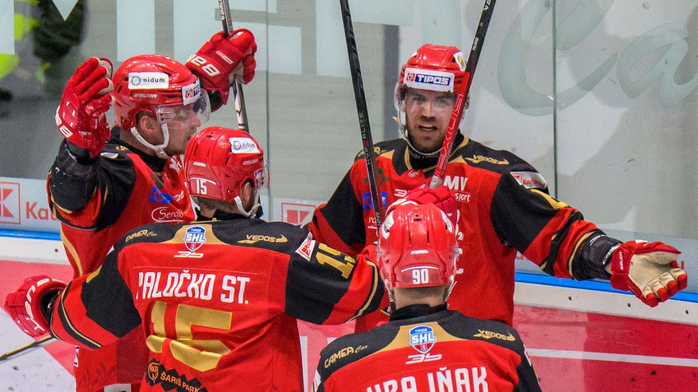 Hokejisti HC Prešov.