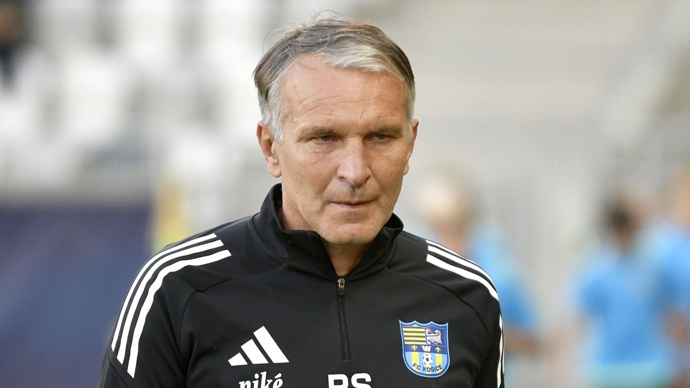 Tréner FC Košice Roman Skuhravý