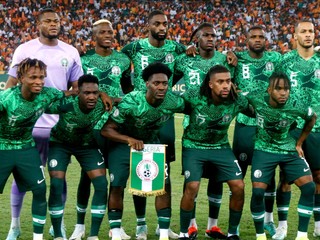 Futbalisti Nigérie. 