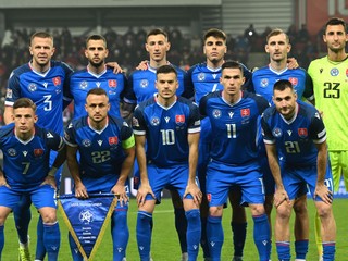 Futbalisti Slovenska.