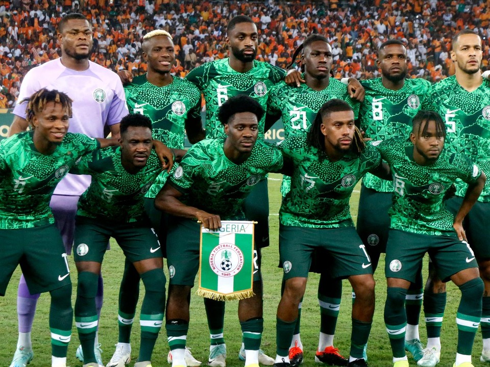 Futbalisti Nigérie. 