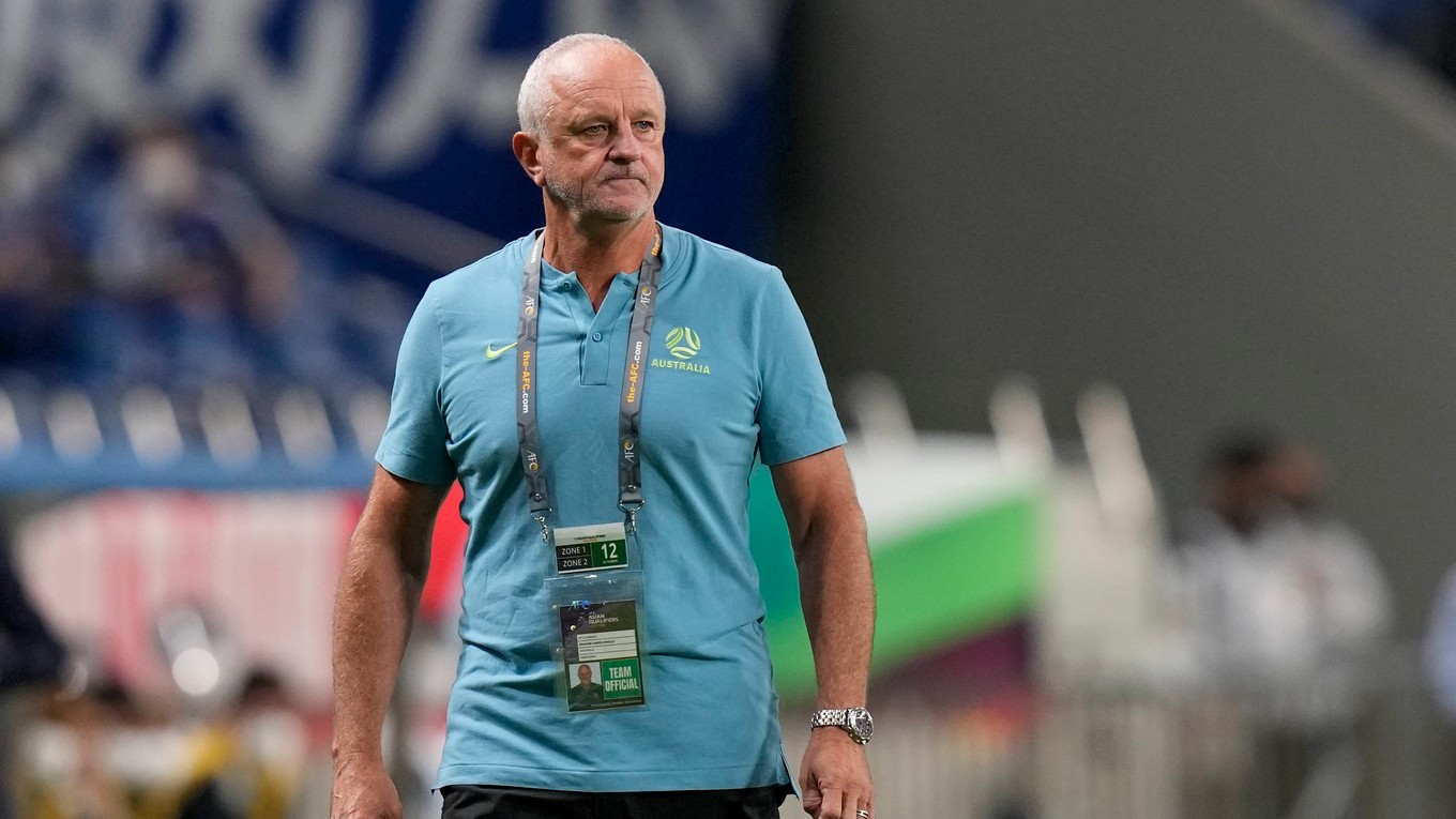 Tréner futbalistov Austrálie Graham Arnold. 