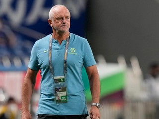 Tréner futbalistov Austrálie Graham Arnold. 